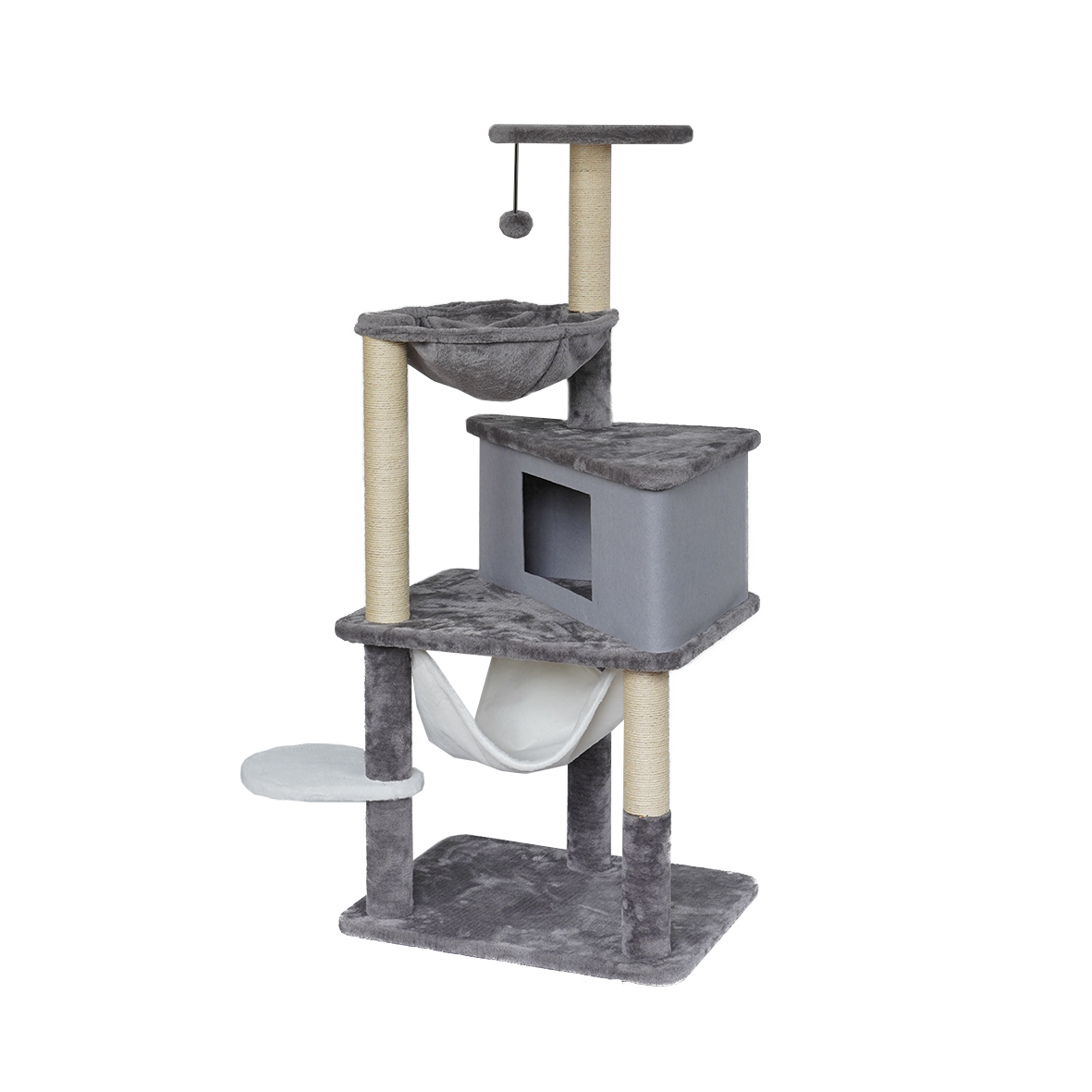 Gray Advanced Cat Tower 